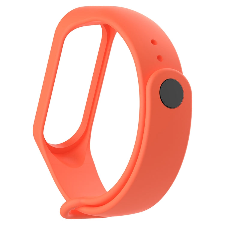 Silicone Watch Band for Xiaomi Mi Band 3(Orange) - Watch Bands by buy2fix | Online Shopping UK | buy2fix