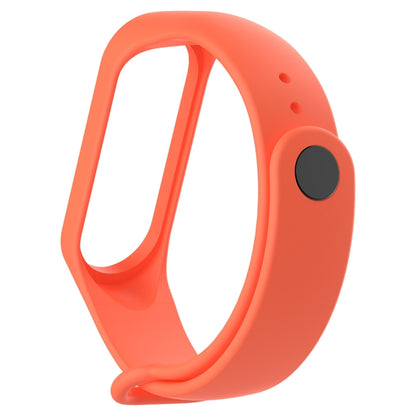 Silicone Watch Band for Xiaomi Mi Band 3(Orange) - Watch Bands by buy2fix | Online Shopping UK | buy2fix