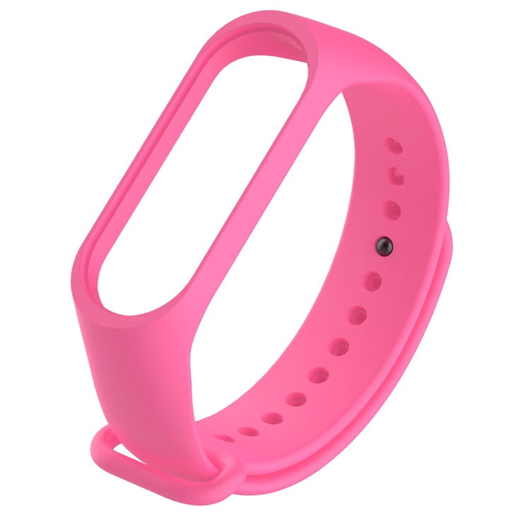 Silicone Watch Band for Xiaomi Mi Band 3(Pink) - Watch Bands by buy2fix | Online Shopping UK | buy2fix