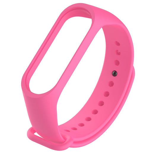 Silicone Watch Band for Xiaomi Mi Band 3(Pink) - Watch Bands by buy2fix | Online Shopping UK | buy2fix