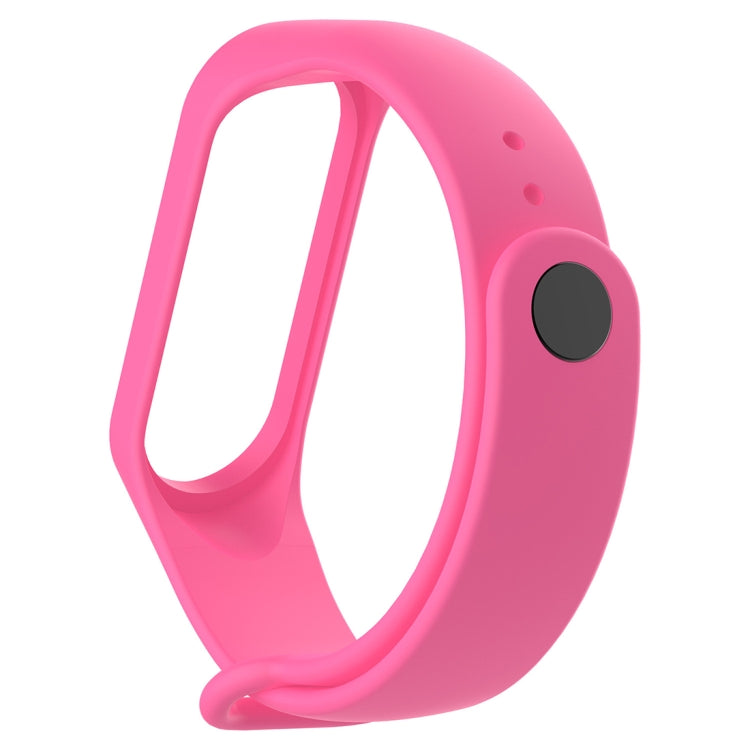 Silicone Watch Band for Xiaomi Mi Band 3(Pink) - Watch Bands by buy2fix | Online Shopping UK | buy2fix