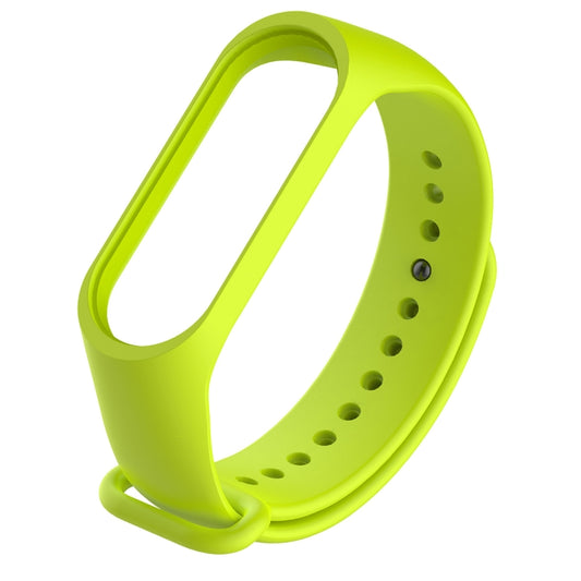 Silicone Watch Band for Xiaomi Mi Band 3(Green) - Watch Bands by buy2fix | Online Shopping UK | buy2fix