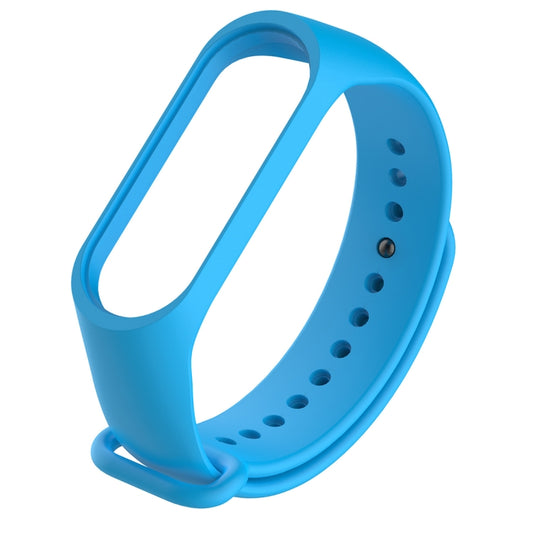 Silicone Watch Band for Xiaomi Mi Band 3(Blue) - Watch Bands by buy2fix | Online Shopping UK | buy2fix