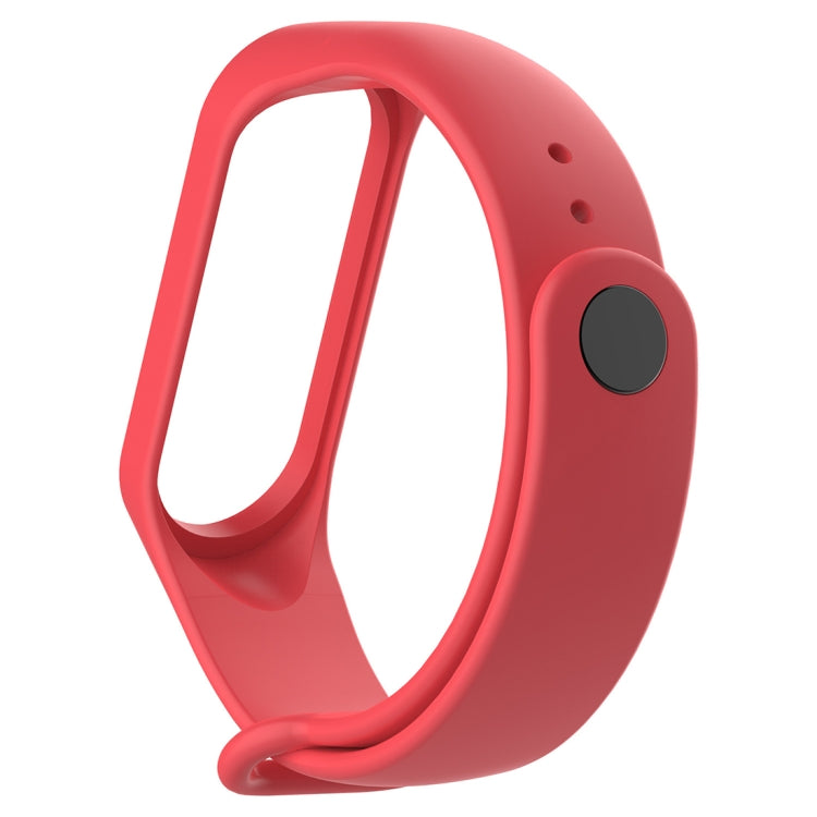 Silicone Watch Band for Xiaomi Mi Band 3(Red) - Watch Bands by buy2fix | Online Shopping UK | buy2fix