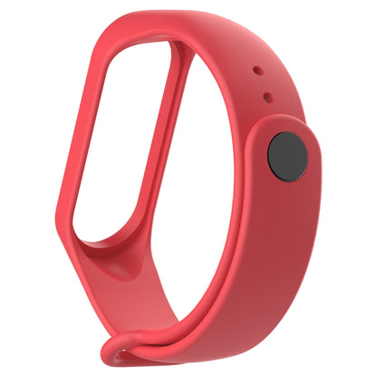 Silicone Watch Band for Xiaomi Mi Band 3(Red) - Watch Bands by buy2fix | Online Shopping UK | buy2fix