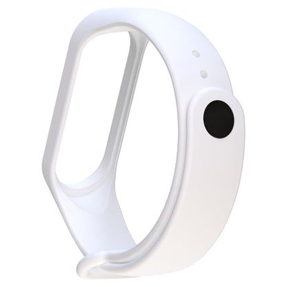 Silicone Watch Band for Xiaomi Mi Band 3(White) - Watch Bands by buy2fix | Online Shopping UK | buy2fix