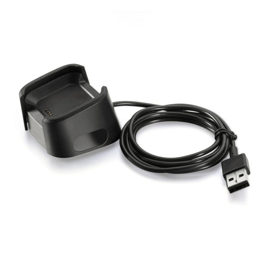 Replacement USB Charger Charging Cable Dock Adapter for Fitbit Versa Smartwatch, Cable Length: 1m(Black) - Charger by buy2fix | Online Shopping UK | buy2fix