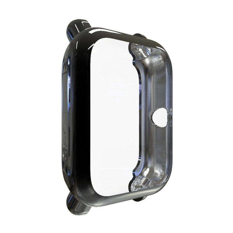 Electroplating TPU Protective Case for Xiaomi Huami Amazfit Bip Lite Version 20mm(Black) - Watch Cases by buy2fix | Online Shopping UK | buy2fix