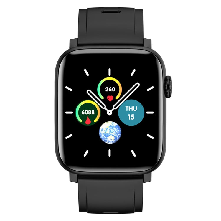 SE02 Bluetooth Smart Sports Watch, Support Heart Rate / Blood Pressure / Blood Oxygen Monitoring & Sleep Monitoring & Sedentary Reminder (Black) by buy2fix