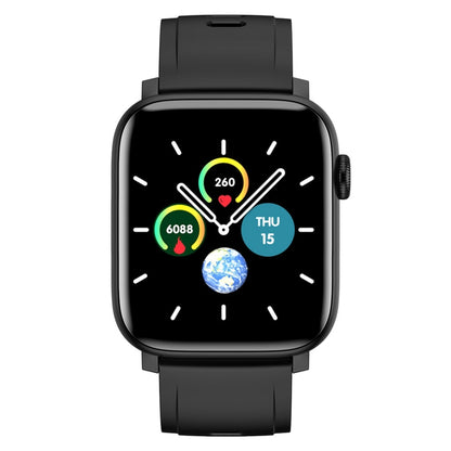 SE02 Bluetooth Smart Sports Watch, Support Heart Rate / Blood Pressure / Blood Oxygen Monitoring & Sleep Monitoring & Sedentary Reminder (Black) by buy2fix