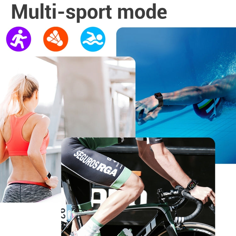 SE02 Bluetooth Smart Sports Watch, Support Heart Rate / Blood Pressure / Blood Oxygen Monitoring & Sleep Monitoring & Sedentary Reminder (Green) by buy2fix