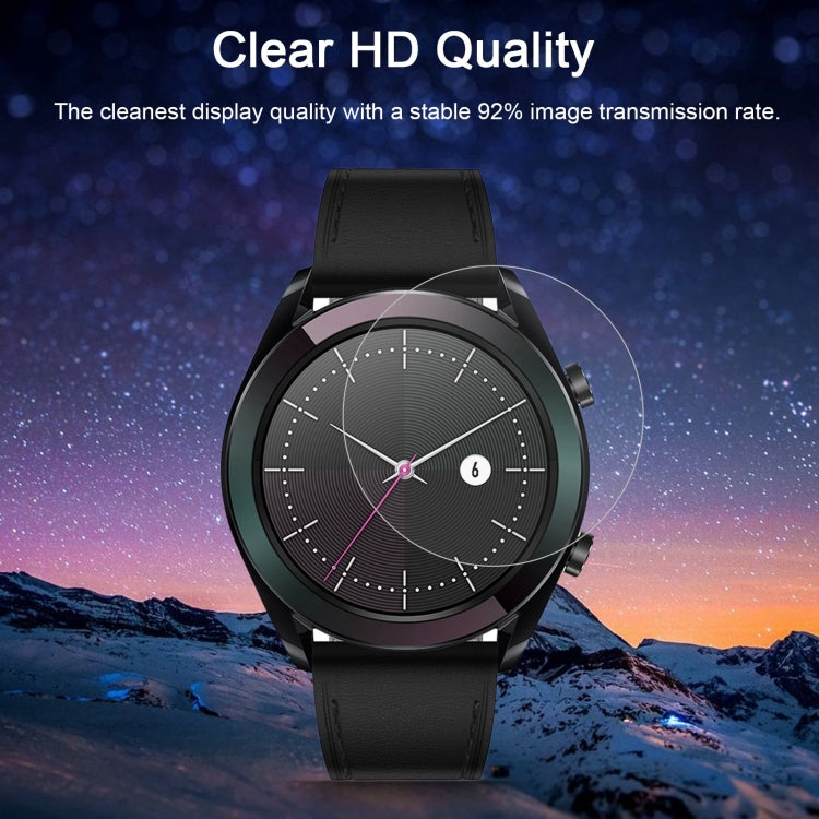 ENKAY Hat-Prince 0.2mm 9H 2.15D Curved Edge Tempered Glass Film for Huawei Watch GT 42mm - Screen Protector by ENKAY | Online Shopping UK | buy2fix
