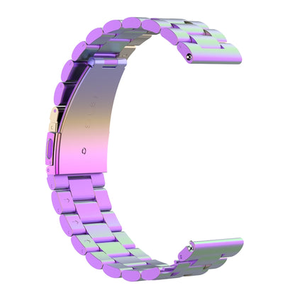 22mm Steel Wrist Strap Watch Band for Fossil Hybrid Smartwatch HR, Male Gen 4 Explorist HR / Male Sport (Colour) - Watch Bands by buy2fix | Online Shopping UK | buy2fix