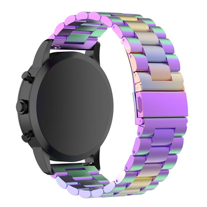 22mm Steel Wrist Strap Watch Band for Fossil Hybrid Smartwatch HR, Male Gen 4 Explorist HR / Male Sport (Colour) - Watch Bands by buy2fix | Online Shopping UK | buy2fix