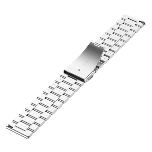 22mm Steel Wrist Strap Watch Band for Fossil Hybrid Smartwatch HR, Male Gen 4 Explorist HR / Male Sport(Silver) - Watch Bands by buy2fix | Online Shopping UK | buy2fix