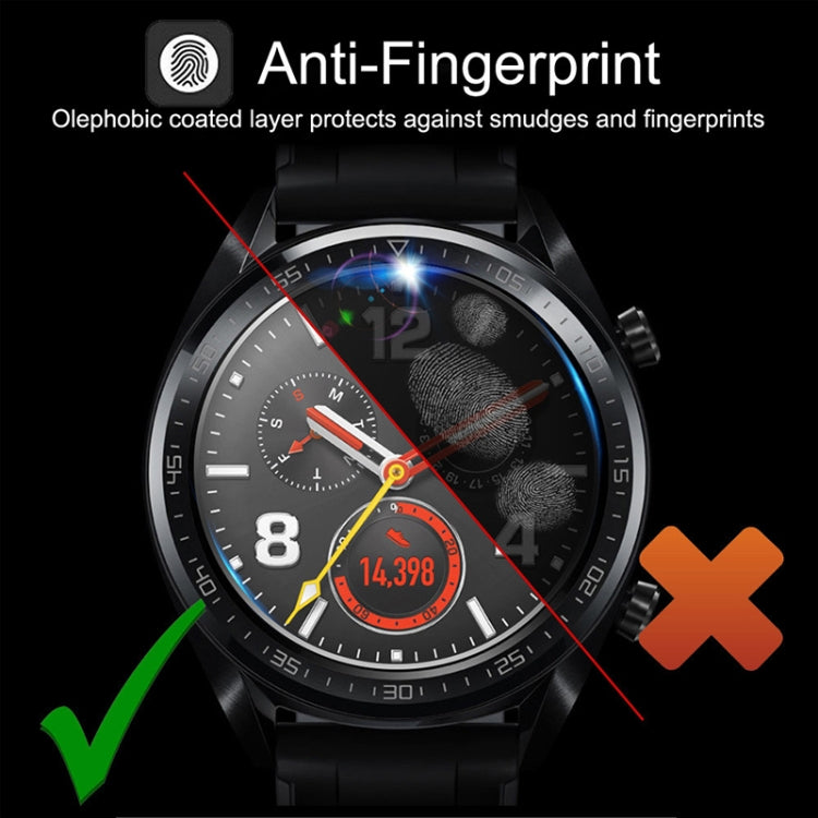 25mm Diametral Universal Tempered Glass Film for Galaxy, LG, Sony, Huawei, Garmin - Screen Protector by ENKAY | Online Shopping UK | buy2fix