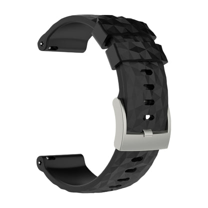 Silicone  Watch Band for SUUNTO Sport Baro(Black) -  by buy2fix | Online Shopping UK | buy2fix
