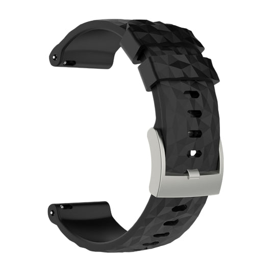 Silicone  Watch Band for SUUNTO Sport Baro(Black) -  by buy2fix | Online Shopping UK | buy2fix