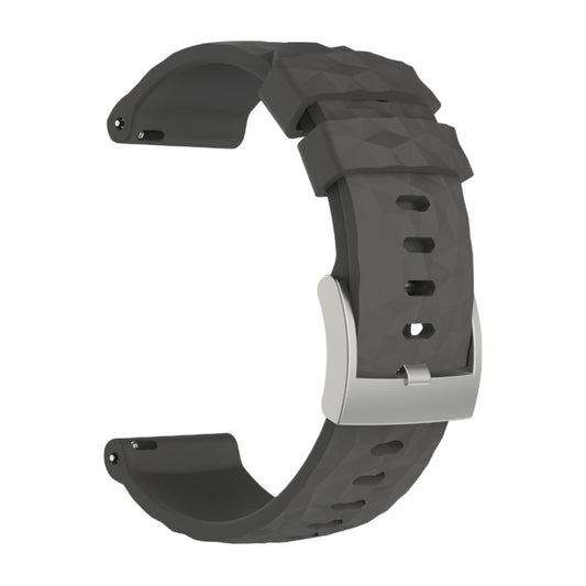 Silicone  Watch Band for SUUNTO Sport Baro(Grey) -  by buy2fix | Online Shopping UK | buy2fix