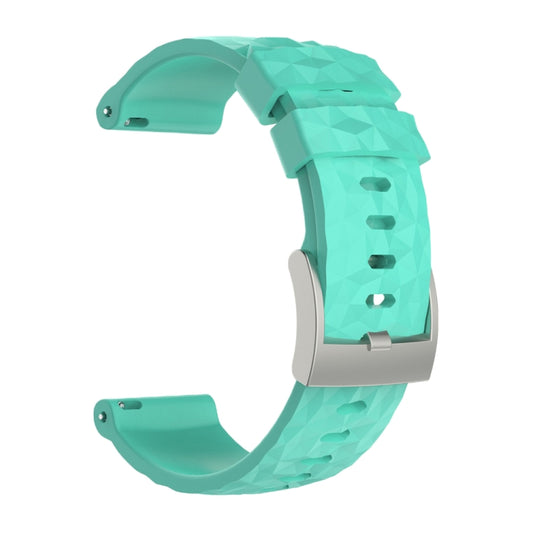 Silicone  Watch Band for SUUNTO Sport Baro(Mint Green) -  by buy2fix | Online Shopping UK | buy2fix