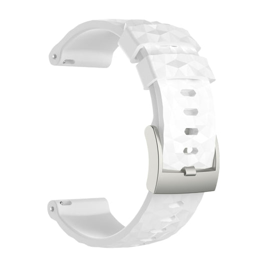 Silicone  Watch Band for SUUNTO Sport Baro(White) -  by buy2fix | Online Shopping UK | buy2fix