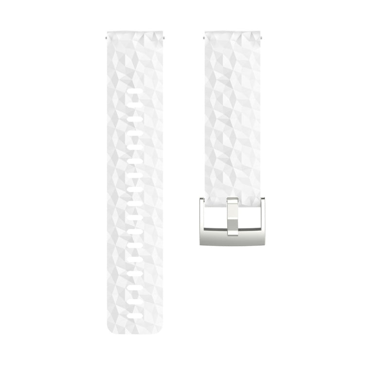 Silicone  Watch Band for SUUNTO Sport Baro(White) -  by buy2fix | Online Shopping UK | buy2fix