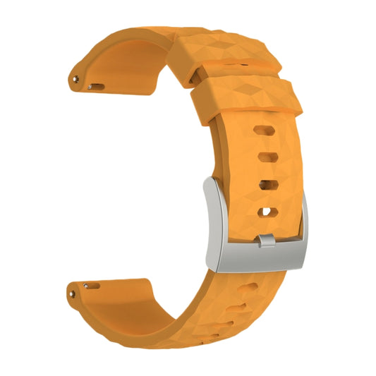 Silicone  Watch Band for SUUNTO Sport Baro(Yellow) -  by buy2fix | Online Shopping UK | buy2fix