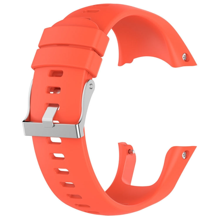 Silicone  Watch Band for SUUNTO Trainer Wrist HR(Orange) -  by buy2fix | Online Shopping UK | buy2fix