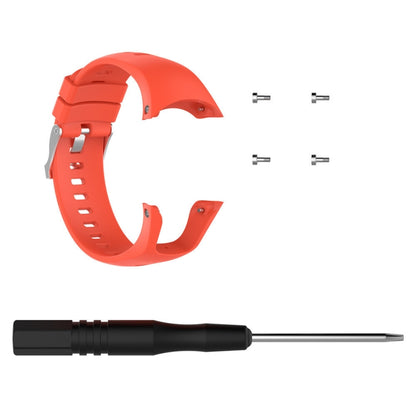 Silicone  Watch Band for SUUNTO Trainer Wrist HR(Orange) -  by buy2fix | Online Shopping UK | buy2fix