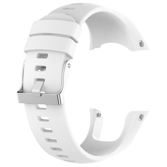 Silicone  Watch Band for SUUNTO Trainer Wrist HR(White) -  by buy2fix | Online Shopping UK | buy2fix