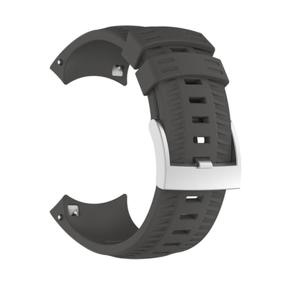 Silicone  Watch Band for SUUNTO 9(Grey) -  by buy2fix | Online Shopping UK | buy2fix