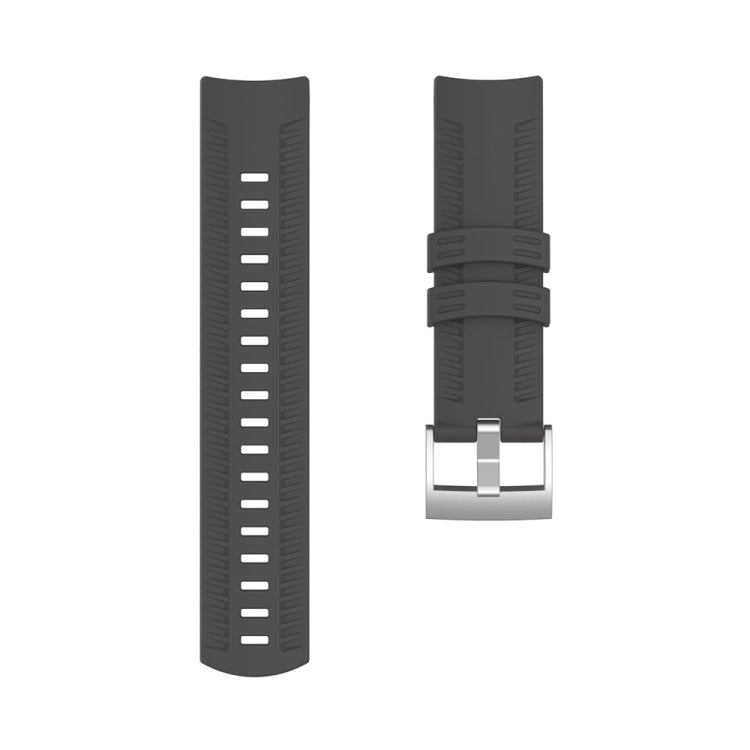 Silicone  Watch Band for SUUNTO 9(Grey) -  by buy2fix | Online Shopping UK | buy2fix