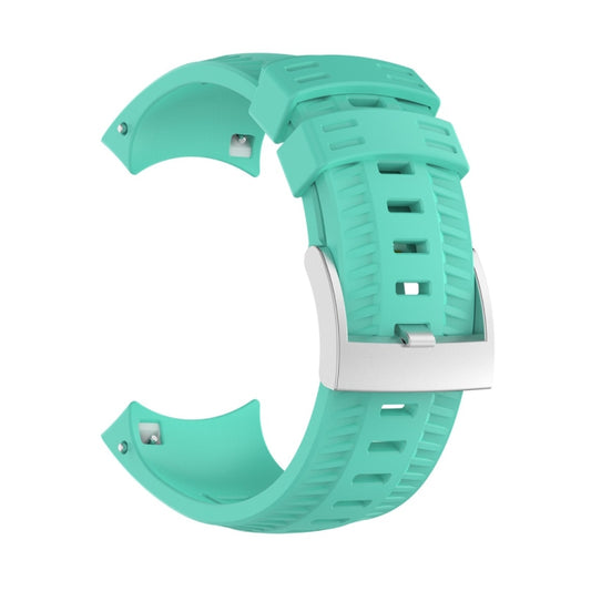 Silicone  Watch Band for SUUNTO 9(Mint Green) -  by buy2fix | Online Shopping UK | buy2fix