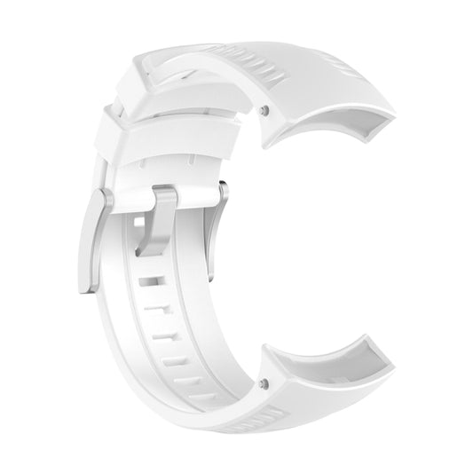 Silicone  Watch Band for SUUNTO 9(White) -  by buy2fix | Online Shopping UK | buy2fix