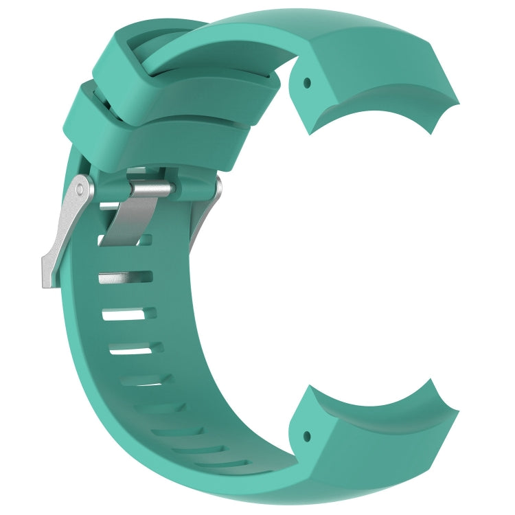 Silicone  Watch Band for SUUNTO Core ALU Black(Mint Green) -  by buy2fix | Online Shopping UK | buy2fix