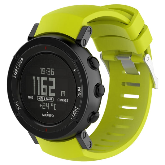 Silicone  Watch Band for SUUNTO Core ALU Black(Cyan) -  by buy2fix | Online Shopping UK | buy2fix