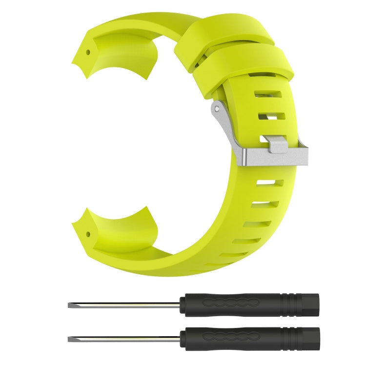 Silicone  Watch Band for SUUNTO Core ALU Black(Cyan) -  by buy2fix | Online Shopping UK | buy2fix