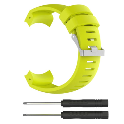 Silicone  Watch Band for SUUNTO Core ALU Black(Cyan) -  by buy2fix | Online Shopping UK | buy2fix