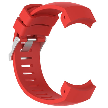 Silicone  Watch Band for SUUNTO Core ALU Black(Red) -  by buy2fix | Online Shopping UK | buy2fix
