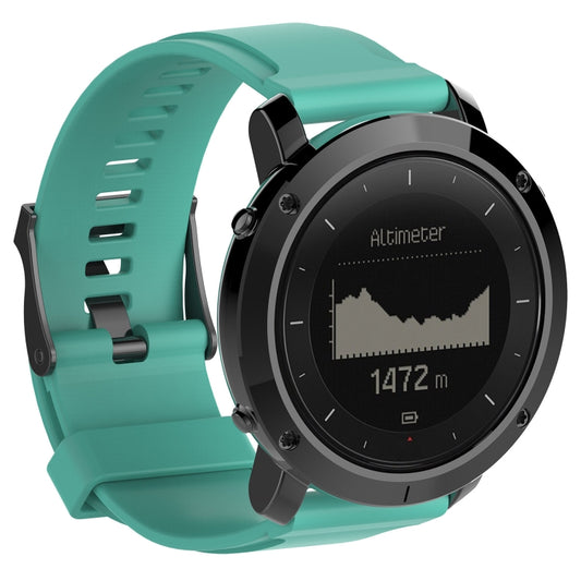 Silicone  Watch Band for SUUNTO Traverse(Mint Green) -  by buy2fix | Online Shopping UK | buy2fix