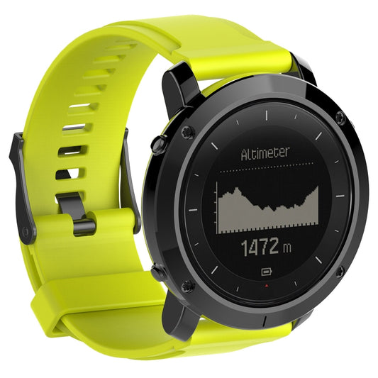 Silicone  Watch Band for SUUNTO Traverse(Cyan) -  by buy2fix | Online Shopping UK | buy2fix
