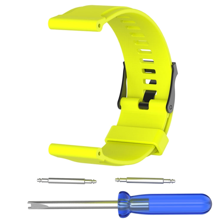 Silicone  Watch Band for SUUNTO Traverse(Cyan) -  by buy2fix | Online Shopping UK | buy2fix