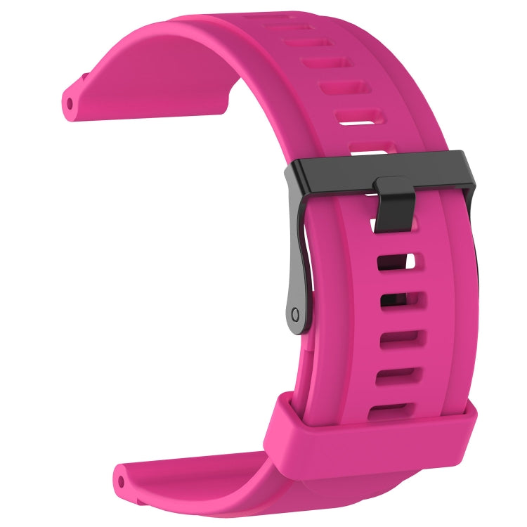 Silicone  Watch Band for SUUNTO Traverse(Rose Red) -  by buy2fix | Online Shopping UK | buy2fix