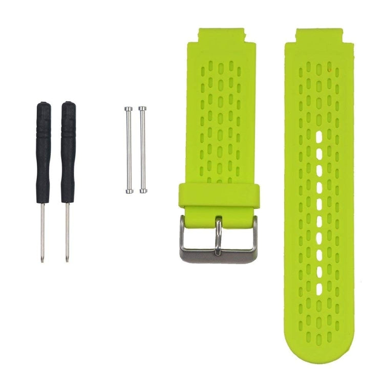 Silicone Sport Watch Band for Garmin Approach S2 / S4(Green) - Watch Bands by buy2fix | Online Shopping UK | buy2fix
