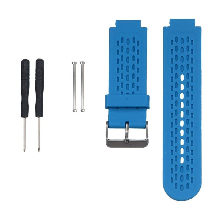 Silicone Sport Watch Band for Garmin Approach S2 / S4(Blue) - Watch Bands by buy2fix | Online Shopping UK | buy2fix