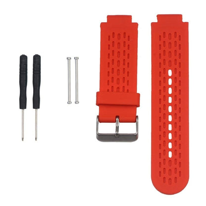 Silicone Sport Watch Band for Garmin Approach S2 / S4(Red) - Watch Bands by buy2fix | Online Shopping UK | buy2fix
