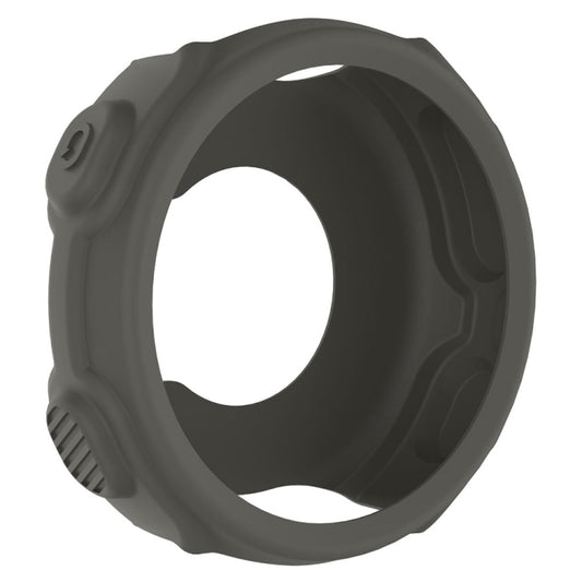 Solid Color Silicone Watch Protective Case for Garmin F235 / F750(Grey) - Screen Protector by ENKAY | Online Shopping UK | buy2fix