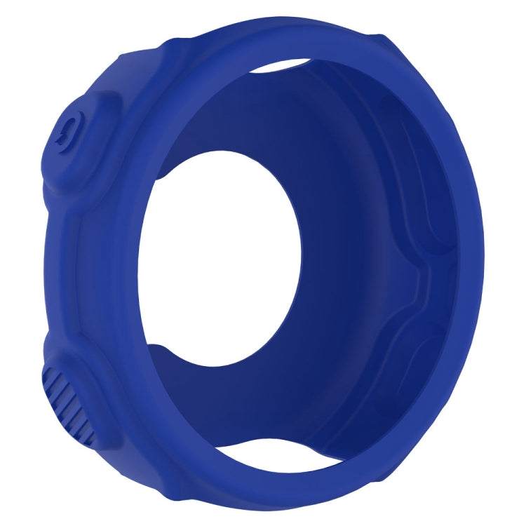 Solid Color Silicone Watch Protective Case for Garmin F235 / F750(Blue) - Screen Protector by ENKAY | Online Shopping UK | buy2fix