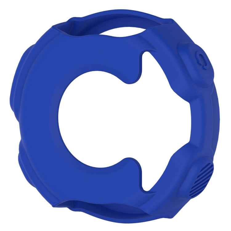 Solid Color Silicone Watch Protective Case for Garmin F235 / F750(Blue) - Screen Protector by ENKAY | Online Shopping UK | buy2fix