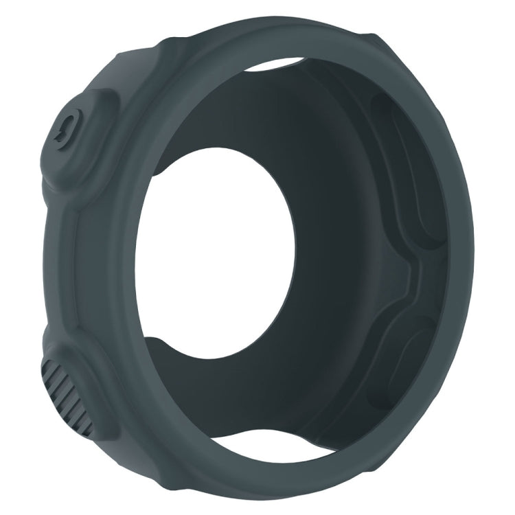 Solid Color Silicone Watch Protective Case for Garmin F235 / F750(Navy Blue) - Screen Protector by ENKAY | Online Shopping UK | buy2fix